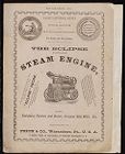 The Eclipse portable steam engine, also, stationary engines and boilers, circular saw mills, etc.